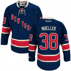 Authentic Reebok Adult Chris Mueller Alternate Jersey - NHL 38 New York Rangers