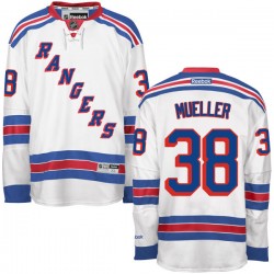 Premier Reebok Adult Chris Mueller Away Jersey - NHL 38 New York Rangers