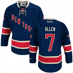 Authentic Reebok Adult Conor Allen Alternate Jersey - NHL 7 New York Rangers