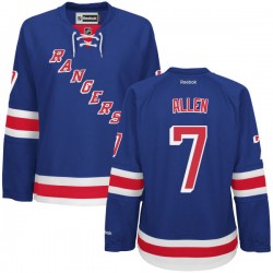 Authentic Reebok Women's Conor Allen Home Jersey - NHL 7 New York Rangers