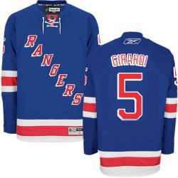 Premier Reebok Adult Dan Girardi Home Jersey - NHL 5 New York Rangers