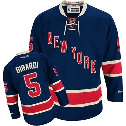 Premier Reebok Adult Dan Girardi Third Jersey - NHL 5 New York Rangers