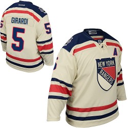 Premier Reebok Adult Dan Girardi 2012 Winter Classic Jersey - NHL 5 New York Rangers