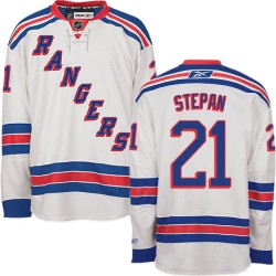 Authentic Reebok Adult Derek Stepan Away Jersey - NHL 21 New York Rangers