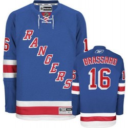 Authentic Reebok Adult Derick Brassard Home Jersey - NHL 16 New York Rangers