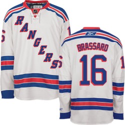 Authentic Reebok Adult Derick Brassard Away Jersey - NHL 16 New York Rangers