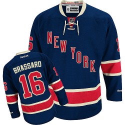 Authentic Reebok Adult Derick Brassard Third Jersey - NHL 16 New York Rangers