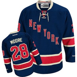 Authentic Reebok Adult Dominic Moore Third Jersey - NHL 28 New York Rangers