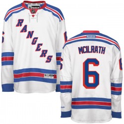 Premier Reebok Adult Dylan Mcilrath Away Jersey - NHL 6 New York Rangers