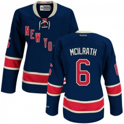 Authentic Reebok Women's Dylan Mcilrath Alternate Jersey - NHL 6 New York Rangers