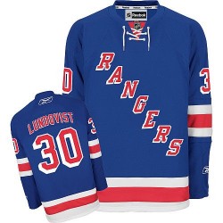 Authentic Reebok Youth Henrik Lundqvist Home Jersey - NHL 30 New York Rangers
