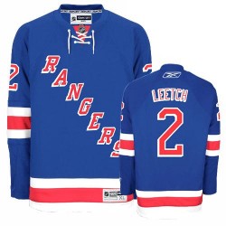 Authentic Reebok Adult Brian Leetch Home Jersey - NHL 2 New York Rangers