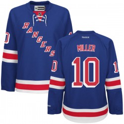 Authentic Reebok Women's J.t. Miller Home Jersey - NHL 10 New York Rangers