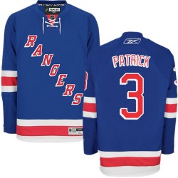 Premier Reebok Adult James Patrick Home Jersey - NHL 3 New York Rangers
