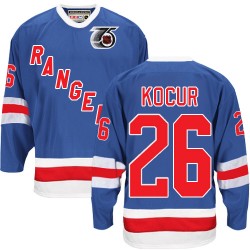 Authentic CCM Adult Joe Kocur Throwback 75TH Jersey - NHL 26 New York Rangers