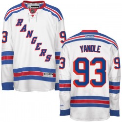 Authentic Reebok Adult Keith Yandle Away Jersey - NHL 93 New York Rangers