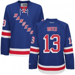 Premier Reebok Women's Kevin Hayes Home Jersey - NHL 13 New York Rangers
