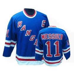 Authentic CCM Adult Mark Messier Throwback Jersey - NHL 11 New York Rangers