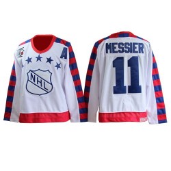 Authentic CCM Adult Mark Messier All Star Throwback 75th Jersey - NHL 11 New York Rangers