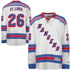 Authentic Reebok Youth Martin St. Louis Away Jersey - NHL 26 New York Rangers