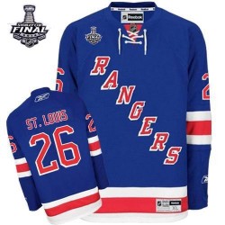 Premier Reebok Adult Martin St. Louis Home 2014 Stanley Cup Jersey - NHL 26 New York Rangers