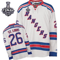 Authentic Reebok Adult Martin St. Louis Away 2014 Stanley Cup Jersey - NHL 26 New York Rangers