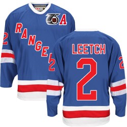 Authentic CCM Adult Brian Leetch Throwback 75TH Jersey - NHL 2 New York Rangers