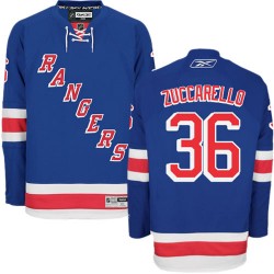 Authentic Reebok Adult Mats Zuccarello Home Jersey - NHL 36 New York Rangers