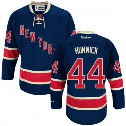 Authentic Reebok Adult Matt Hunwick Alternate Jersey - NHL 44 New York Rangers