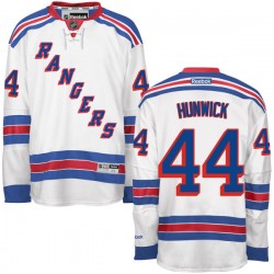 Authentic Reebok Adult Matt Hunwick Away Jersey - NHL 44 New York Rangers