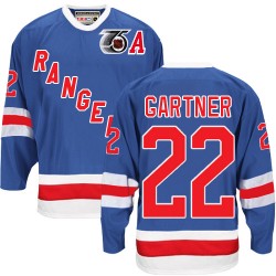 Premier CCM Adult Mike Gartner Throwback 75TH Jersey - NHL 22 New York Rangers