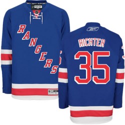 Premier Reebok Adult Mike Richter Home Jersey - NHL 35 New York Rangers