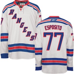 Authentic Reebok Adult Phil Esposito Away Jersey - NHL 77 New York Rangers
