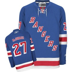 Authentic Reebok Women's Ryan McDonagh Home Jersey - NHL 27 New York Rangers