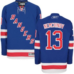 Authentic Reebok Adult Sergei Nemchinov Home Jersey - NHL 13 New York Rangers