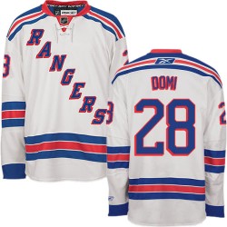 Authentic Reebok Adult Tie Domi Away Jersey - NHL 28 New York Rangers