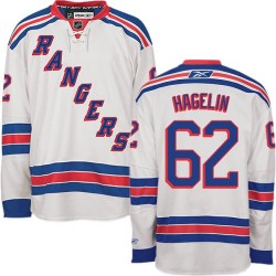 Premier Reebok Adult Carl Hagelin Away Jersey - NHL 62 New York Rangers
