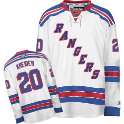 Authentic Reebok Adult Chris Kreider Away Jersey - NHL 20 New York Rangers