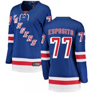 Breakaway Fanatics Branded Women's Phil Esposito Blue Home Jersey - NHL New York Rangers