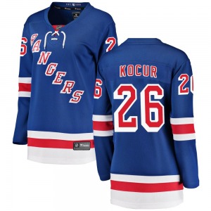 Breakaway Fanatics Branded Women's Joe Kocur Blue Home Jersey - NHL New York Rangers