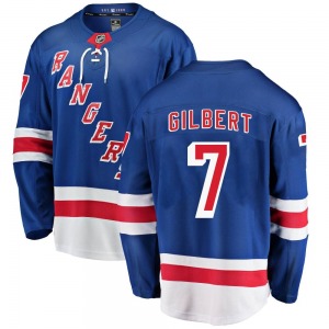 Breakaway Fanatics Branded Adult Rod Gilbert Blue Home Jersey - NHL New York Rangers