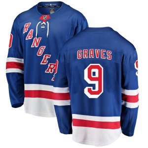 Breakaway Fanatics Branded Adult Adam Graves Blue Home Jersey - NHL New York Rangers
