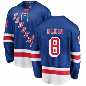 Breakaway Fanatics Branded Adult Kevin Klein Blue Home Jersey - NHL New York Rangers