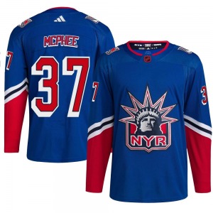 Authentic Adidas Youth George Mcphee Royal Reverse Retro 2.0 Jersey - NHL New York Rangers