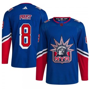 Authentic Adidas Youth Brandon Prust Royal Reverse Retro 2.0 Jersey - NHL New York Rangers