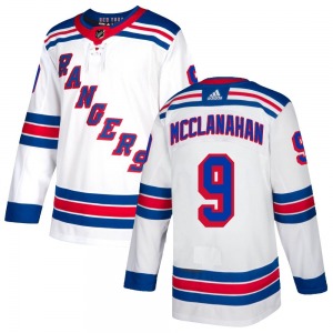 Authentic Adidas Youth Rob Mcclanahan White Jersey - NHL New York Rangers