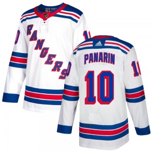 Authentic Adidas Youth Artemi Panarin White Jersey - NHL New York Rangers