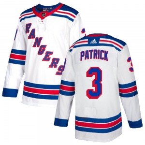 Authentic Adidas Youth James Patrick White Jersey - NHL New York Rangers