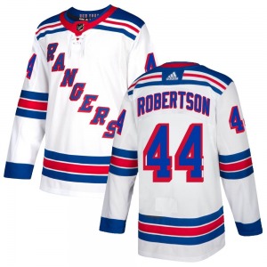 Authentic Adidas Youth Matthew Robertson White Jersey - NHL New York Rangers