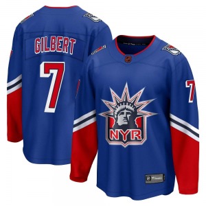 Breakaway Fanatics Branded Youth Rod Gilbert Royal Special Edition 2.0 Jersey - NHL New York Rangers